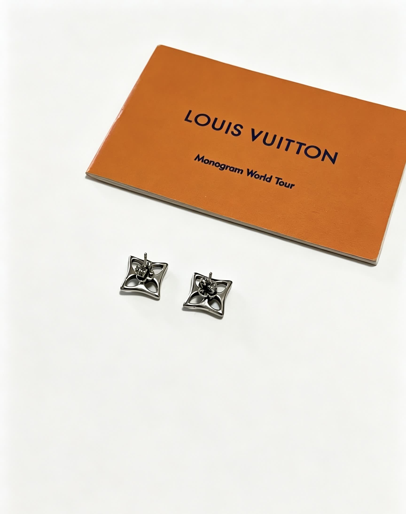 Louis Vuitton Silver Earrings
